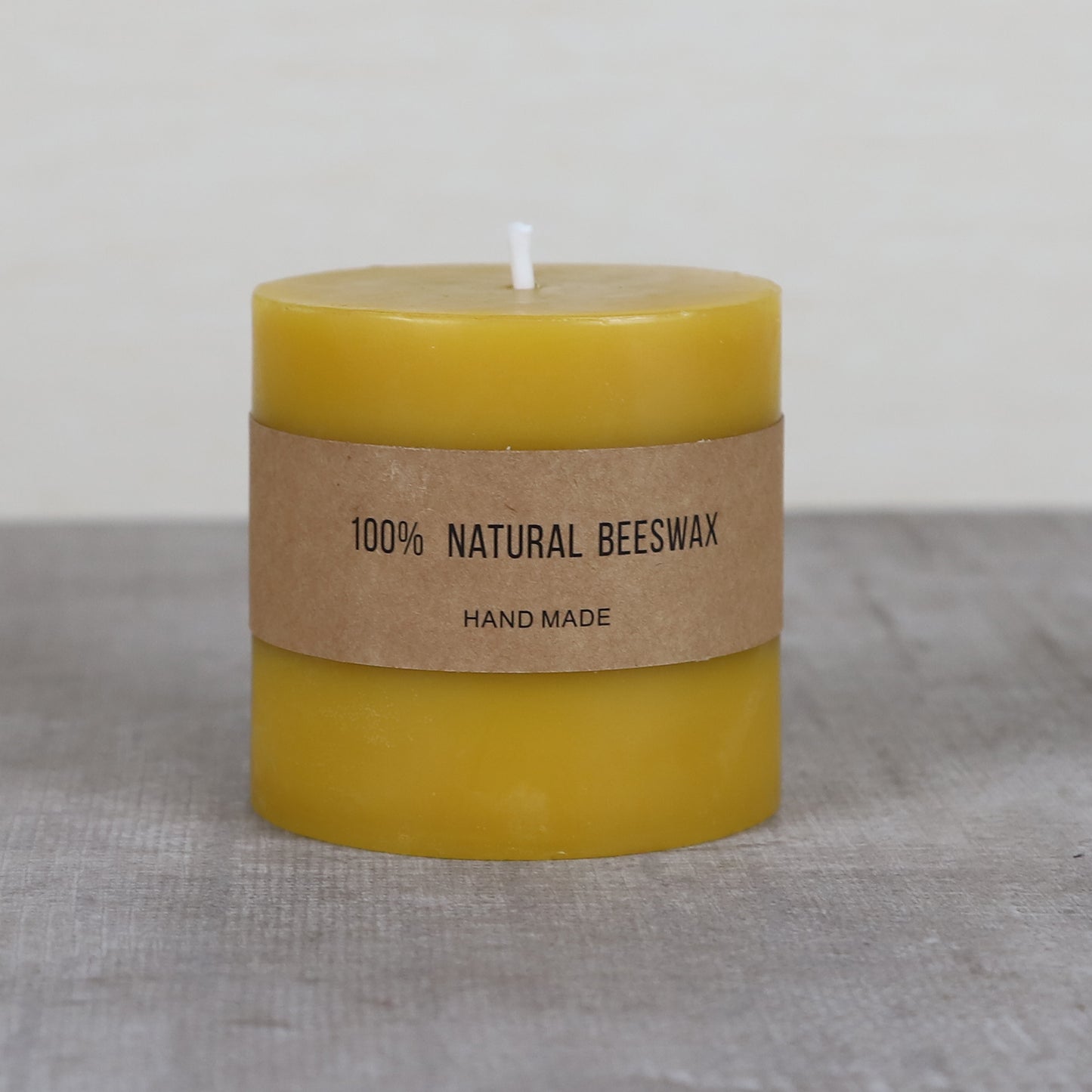 EDENG 100% Natural Yellow Beeswax pillar Candles "