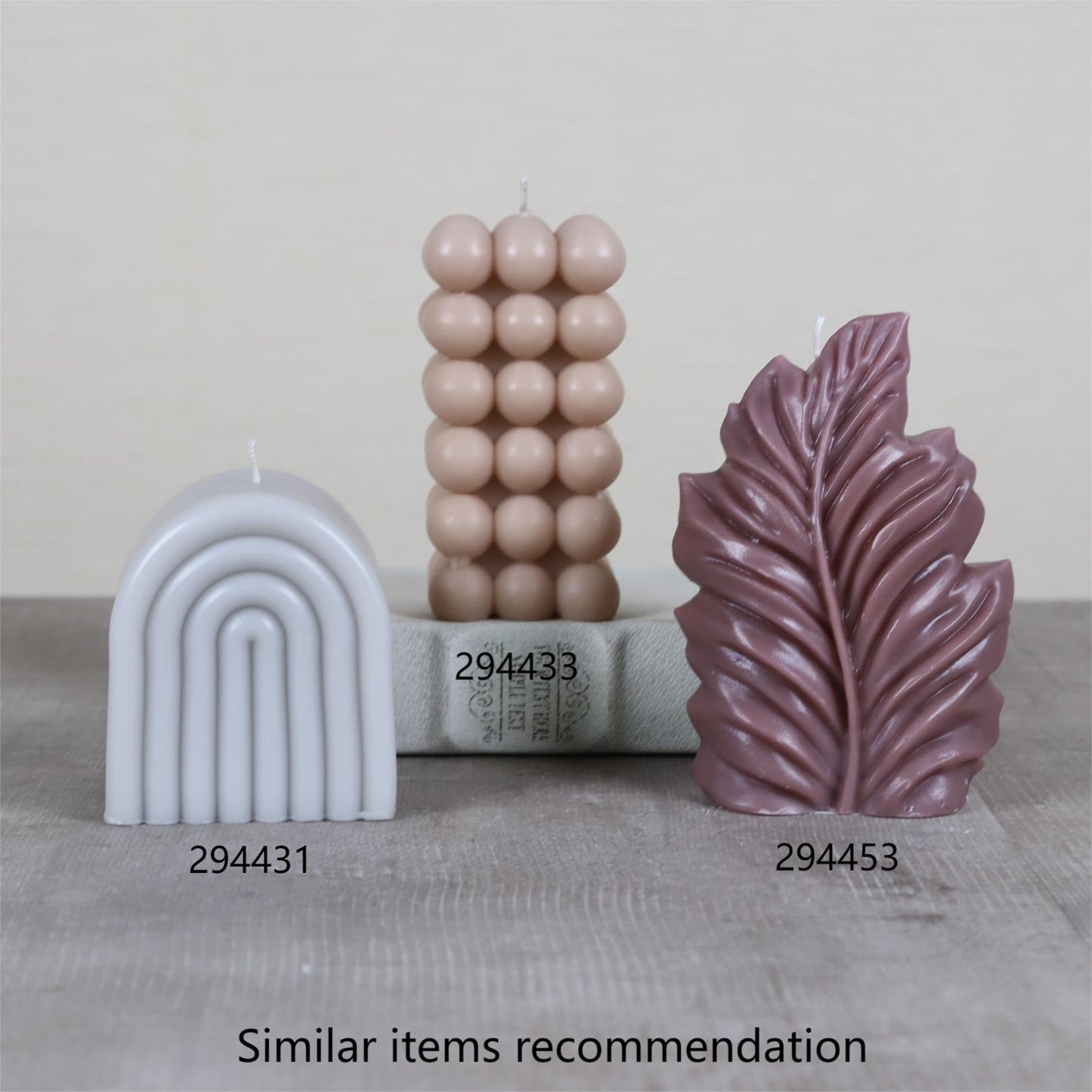 EDENG High Quality Wax Leaf Candle