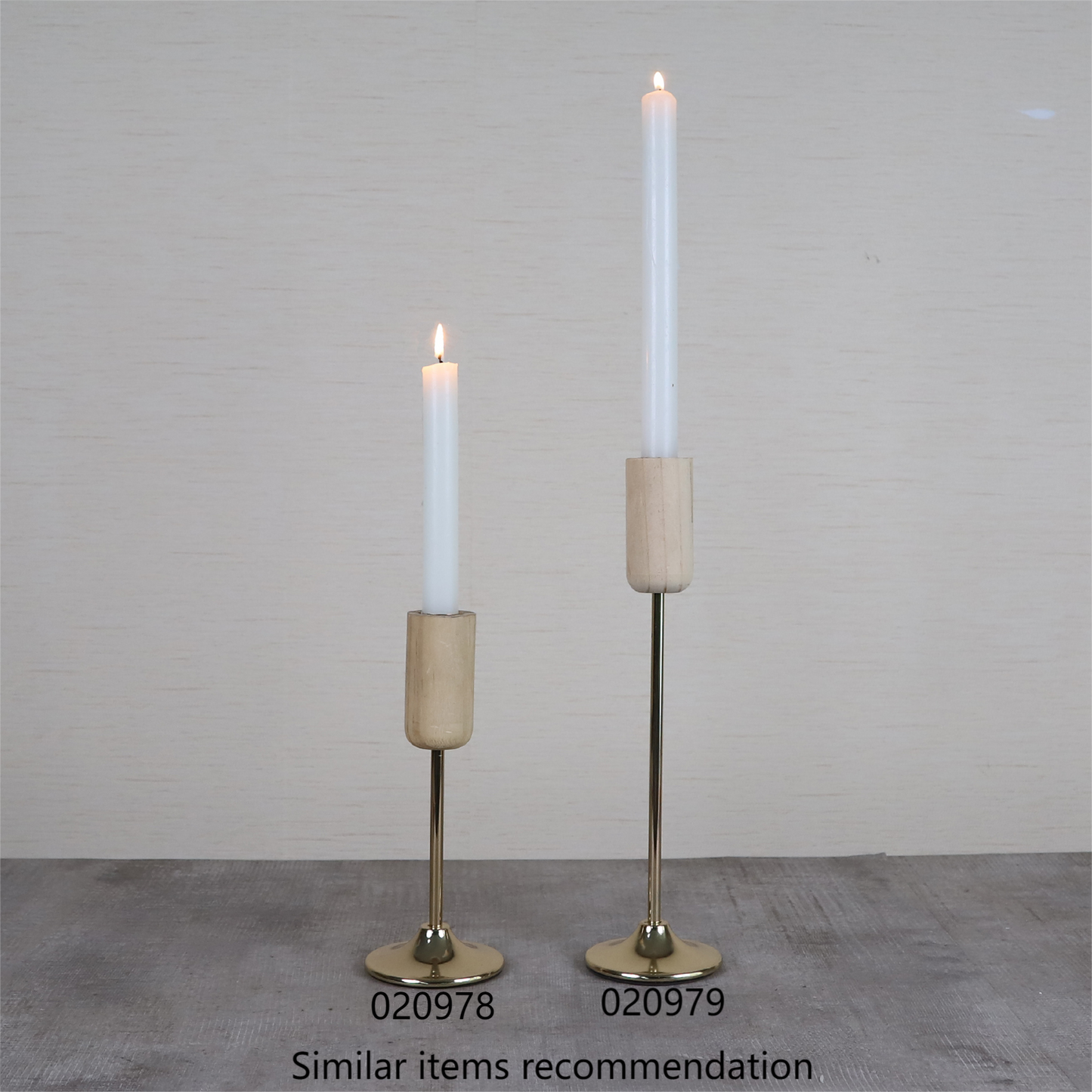 Edeng Taper/Dinner Candle Holders, for Wedding, Dining Coffee Table, Home Centerpices, Home Decor