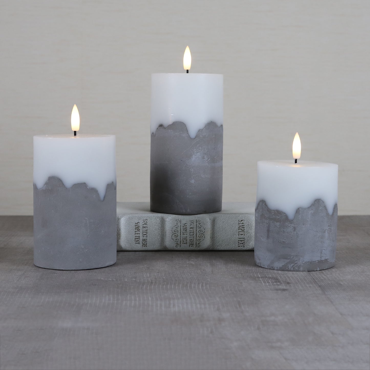 EDENG Flickering Flameless Candles, Most Realistic LED Candles, Battery Operated Candles for Sweet home /Valentines/home decoration/candlelight dinner/coffee table/bedroom/Wedding/Birthday Decoration.