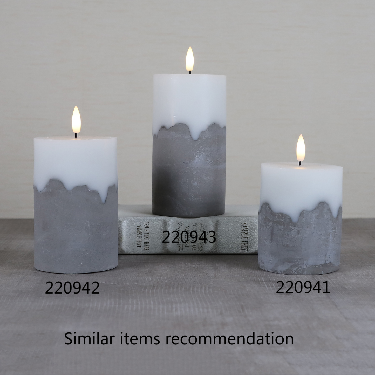 EDENG Flickering Flameless Candles, Most Realistic LED Candles, Battery Operated Candles for Sweet home /Valentines/home decoration/candlelight dinner/coffee table/bedroom/Wedding/Birthday Decoration.