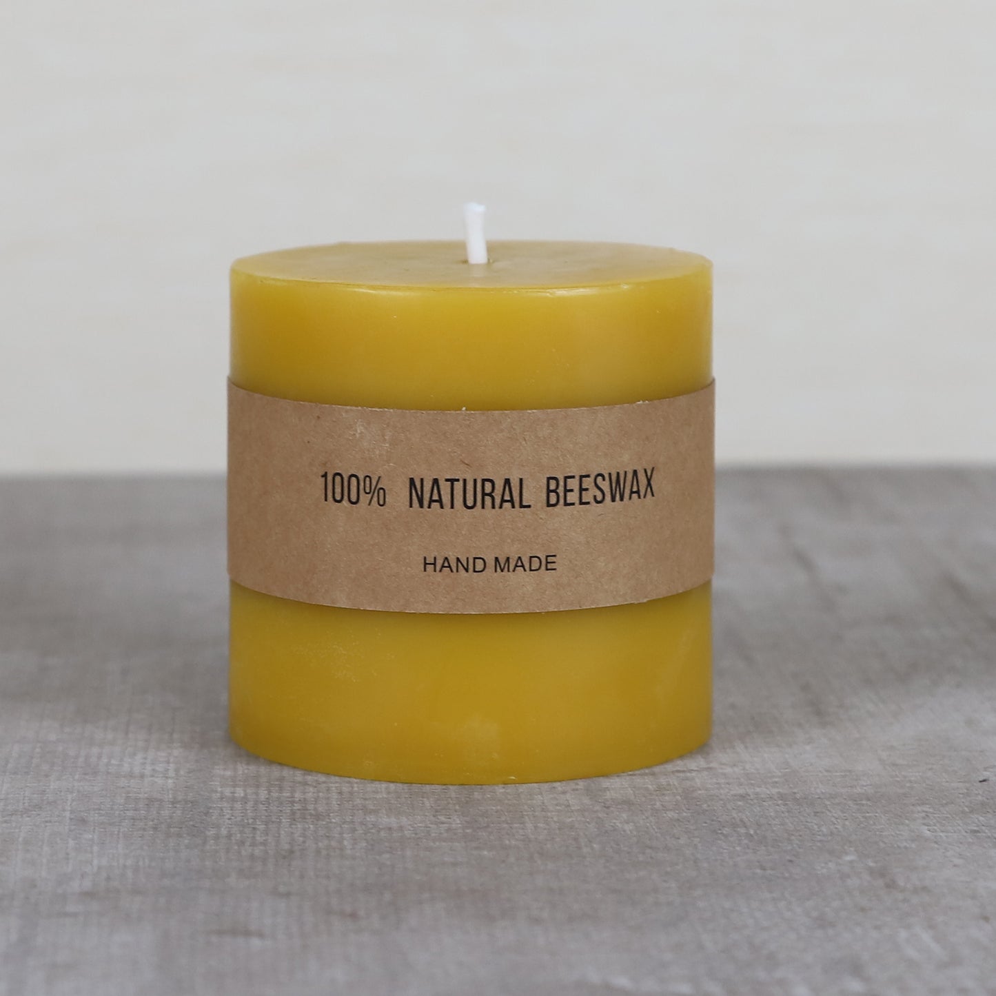 EDENG 100% Natural Yellow Beeswax pillar Candles                                                 "