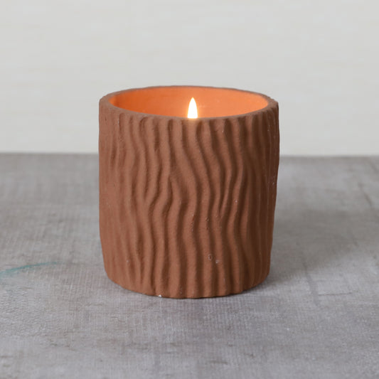 EDENG Scented Candles Long Lasting Candles Brown Ceramic Jar Candle