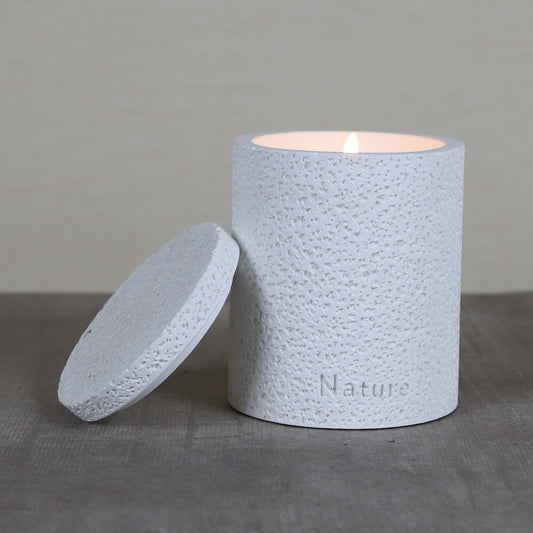 EDENG Scented Candles Long Lasting Candles White Cement Jar Candle