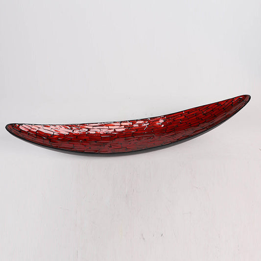 Edeng Vietnamese decoration,vintage red and black,made of resin and mother of pewal