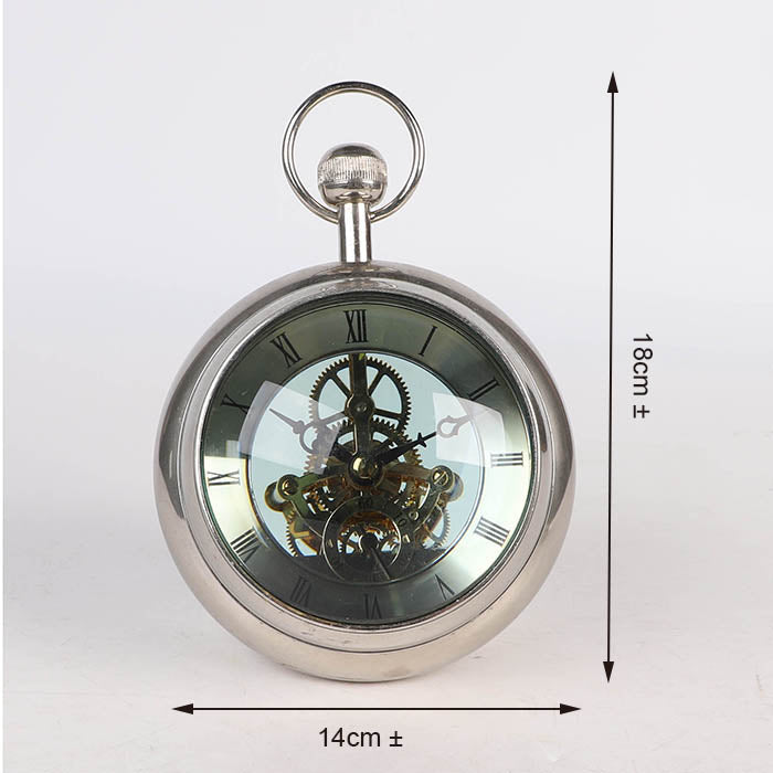 Edeng Indian mechanical pendulum clock,metal decoration