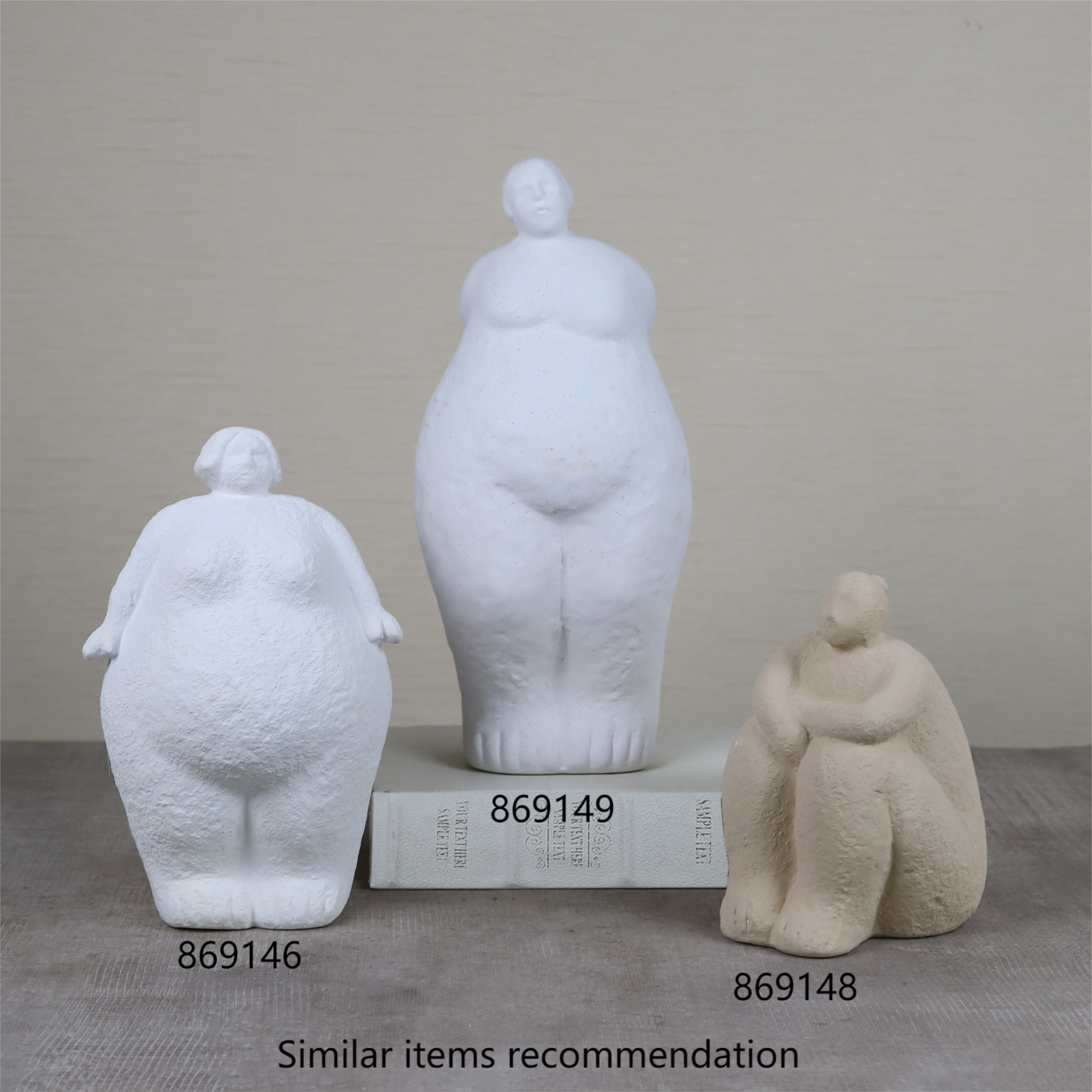 Edeng Human-shaped Ceramic Decoration,Home Decoration Room Table Craft Gifts