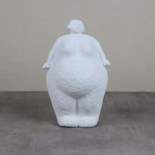 Edeng Human-shaped Ceramic Decoration,Home Decoration Room Table Craft Gifts