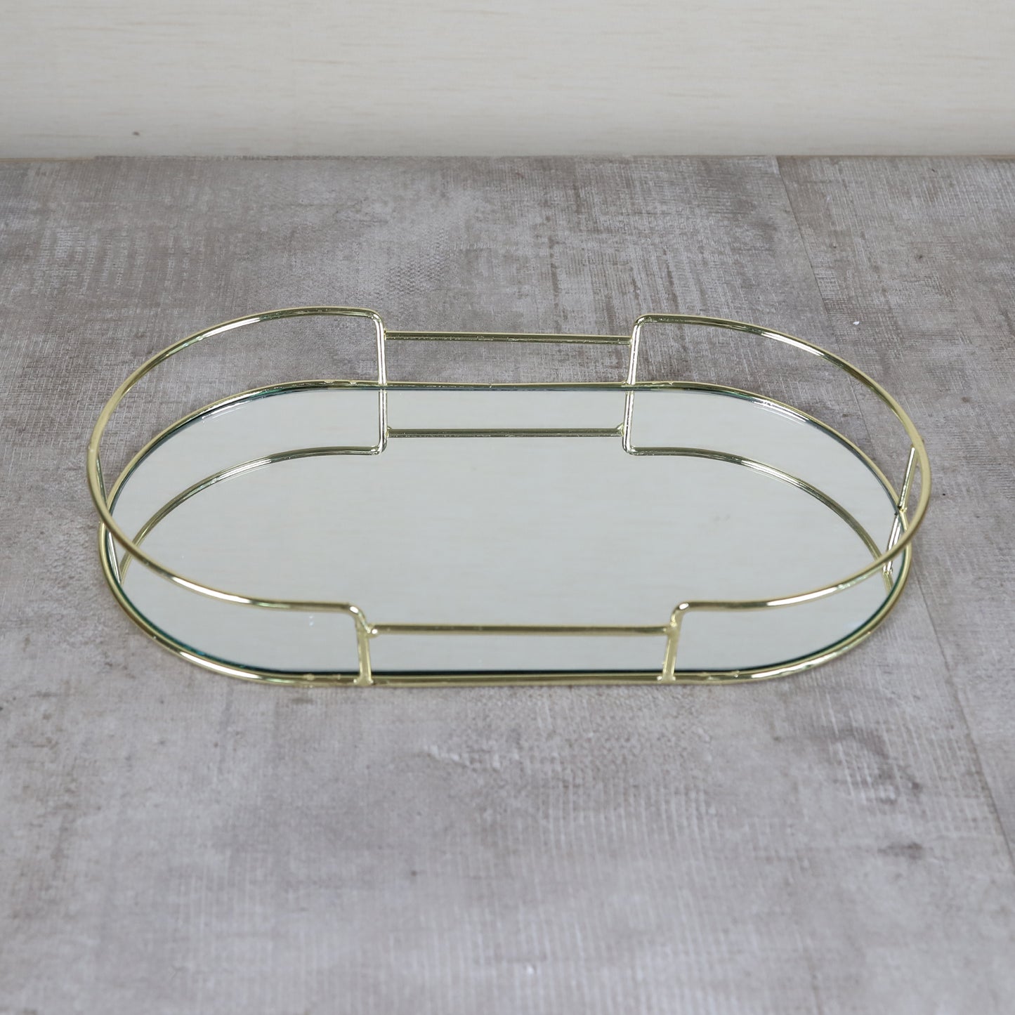 Oval Glass Tray 12.79'' x 6.88'' x 1.65''