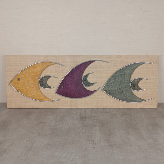 Edeng wall decoration made of natural fibre,fish shape,decoration